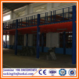 Plate-forme de plancher de mezzanine de structure métallique pour le stockage industriel d'entrepôt
