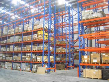 palette industrielle de systèmes de défilement ligne par ligne de longue envergure réglable pour le stockage de cargaison de magasins