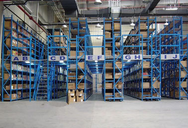 Systèmes 150 de plancher de mezzanine d'opération manuelle - l'étagère multi de la couche 500KG étire