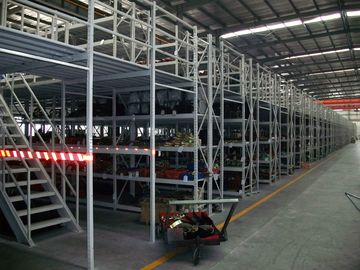 Rayonnage à usage moyen de mezzanine et rayonnage de niveau multi de systèmes de défilement ligne par ligne