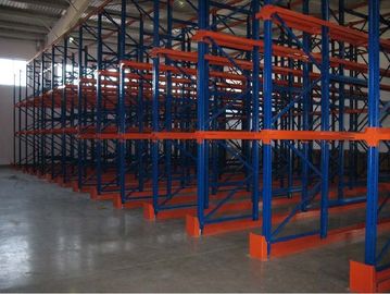 Commande d'industrie laitière dans des systèmes de défilement ligne par ligne, de rayonnage de faisceau en acier et de défilement ligne par ligne bleus et oranges