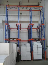 Commande réglable orange bleue de palette dans l'encorbellement d'étirage pour la chambre froide