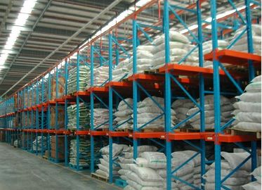 commande lourde d'entrepôt de chambre froide dans le défilement ligne par ligne, système en acier de défilement ligne par ligne d'industrie du tabac
