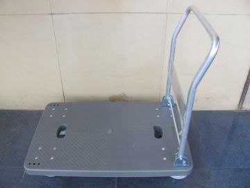 chariot en plastique pliable à centrums logistiques avec bleu/gris, capacité 150kg