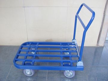 équipements pliables d'entrepôt de chariot à tube en acier pour le supermarché, usine