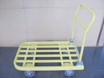 équipements pliables d'entrepôt de chariot à tube en acier pour le supermarché, usine